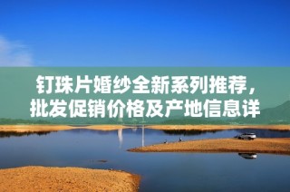 钉珠片婚纱全新系列推荐，批发促销价格及产地信息详解