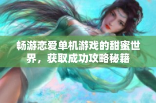 畅游恋爱单机游戏的甜蜜世界，获取成功攻略秘籍