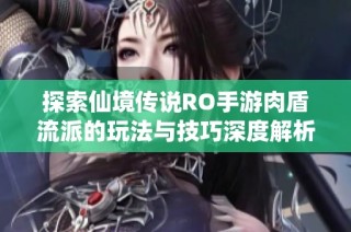 探索仙境传说RO手游肉盾流派的玩法与技巧深度解析