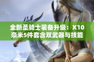 全新圣骑士装备升级：X10奈米5件套含双武器与技能洗练完备