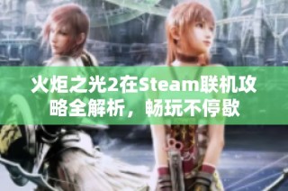 火炬之光2在Steam联机攻略全解析，畅玩不停歇