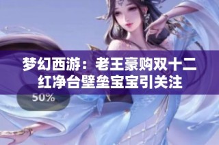 梦幻西游：老王豪购双十二红净台壁垒宝宝引关注