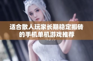 适合散人玩家长期稳定搬砖的手机单机游戏推荐
