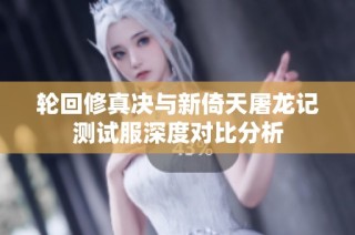轮回修真决与新倚天屠龙记测试服深度对比分析