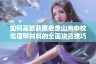 如何高效获取妄想山海中枕戈寝甲材料的全面攻略技巧