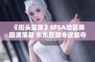 《街头篮球》SFSA地区赛圆满落幕 东东麒麟寺逆袭夺冠精彩回顾