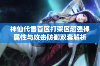 神仙代售首区打架区超强裸属性与攻击防御双套解析