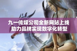 九一传媒公司全新网站上线 助力品牌实现数字化转型与传播
