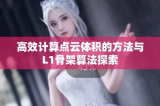 高效计算点云体积的方法与L1骨架算法探索