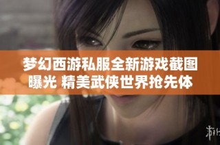 梦幻西游私服全新游戏截图曝光 精美武侠世界抢先体验